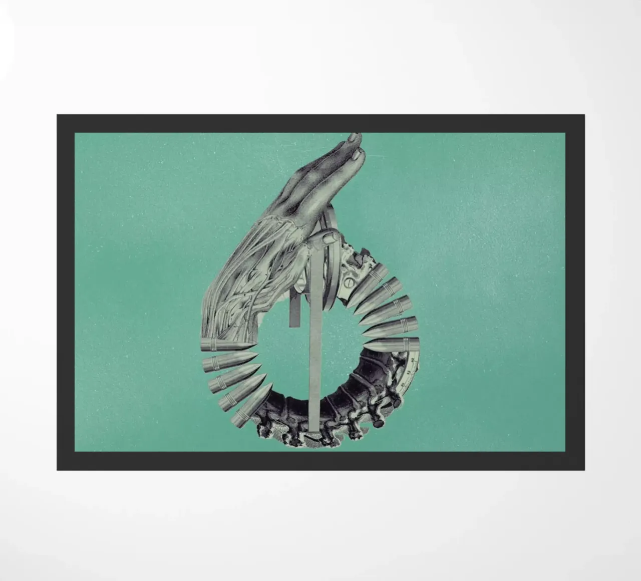 Steampunk Alphabet Number 6 zerbino da Birgit Palma