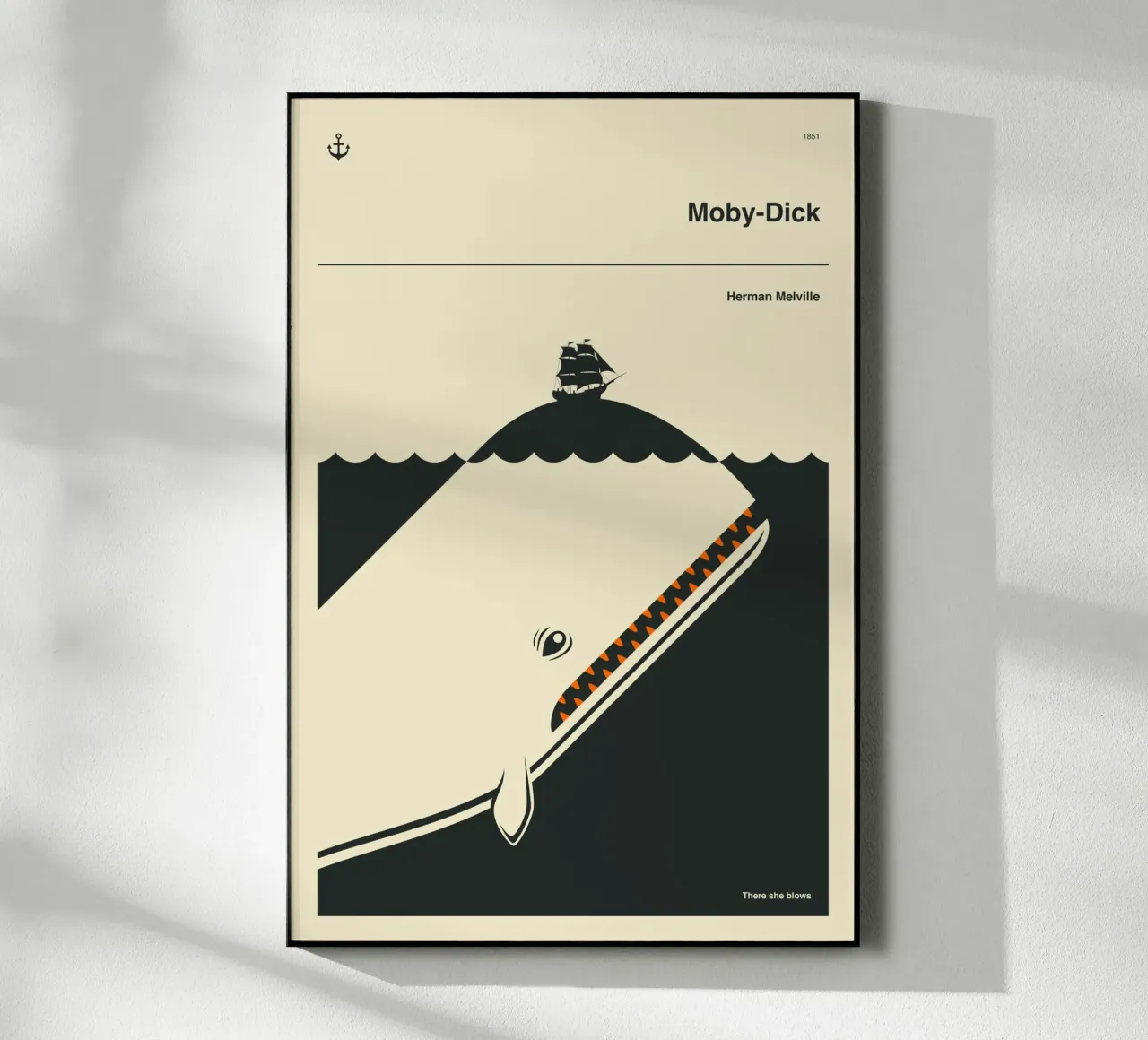 MOBY DICK plexiglass da Jazzberry Blue