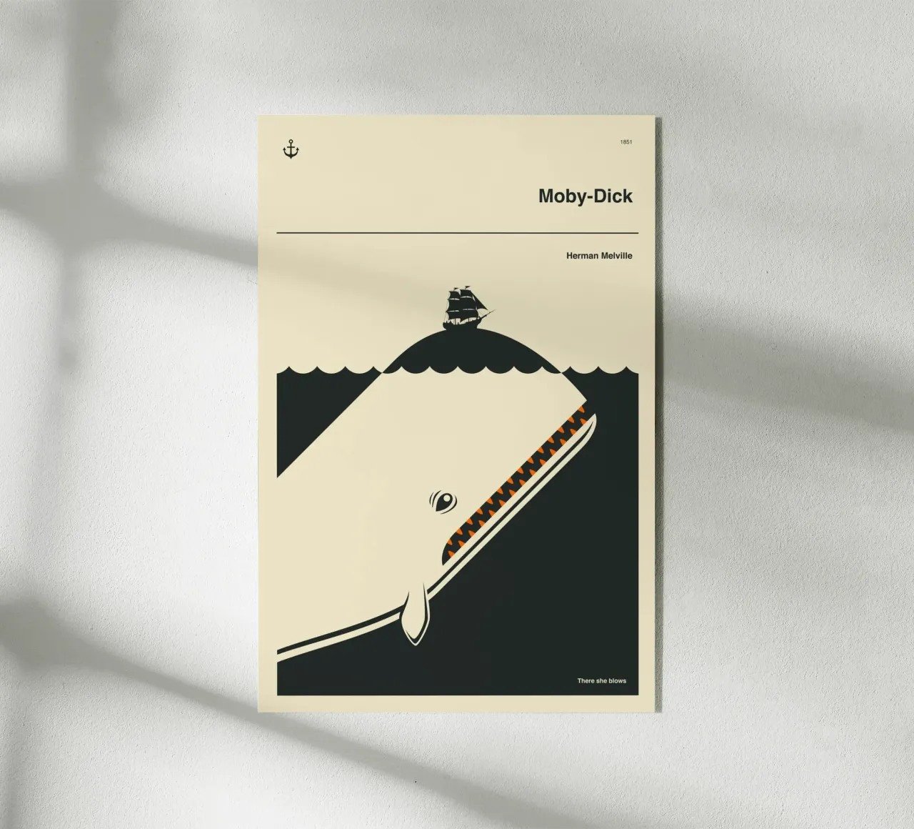 MOBY DICK plexiglass da Jazzberry Blue