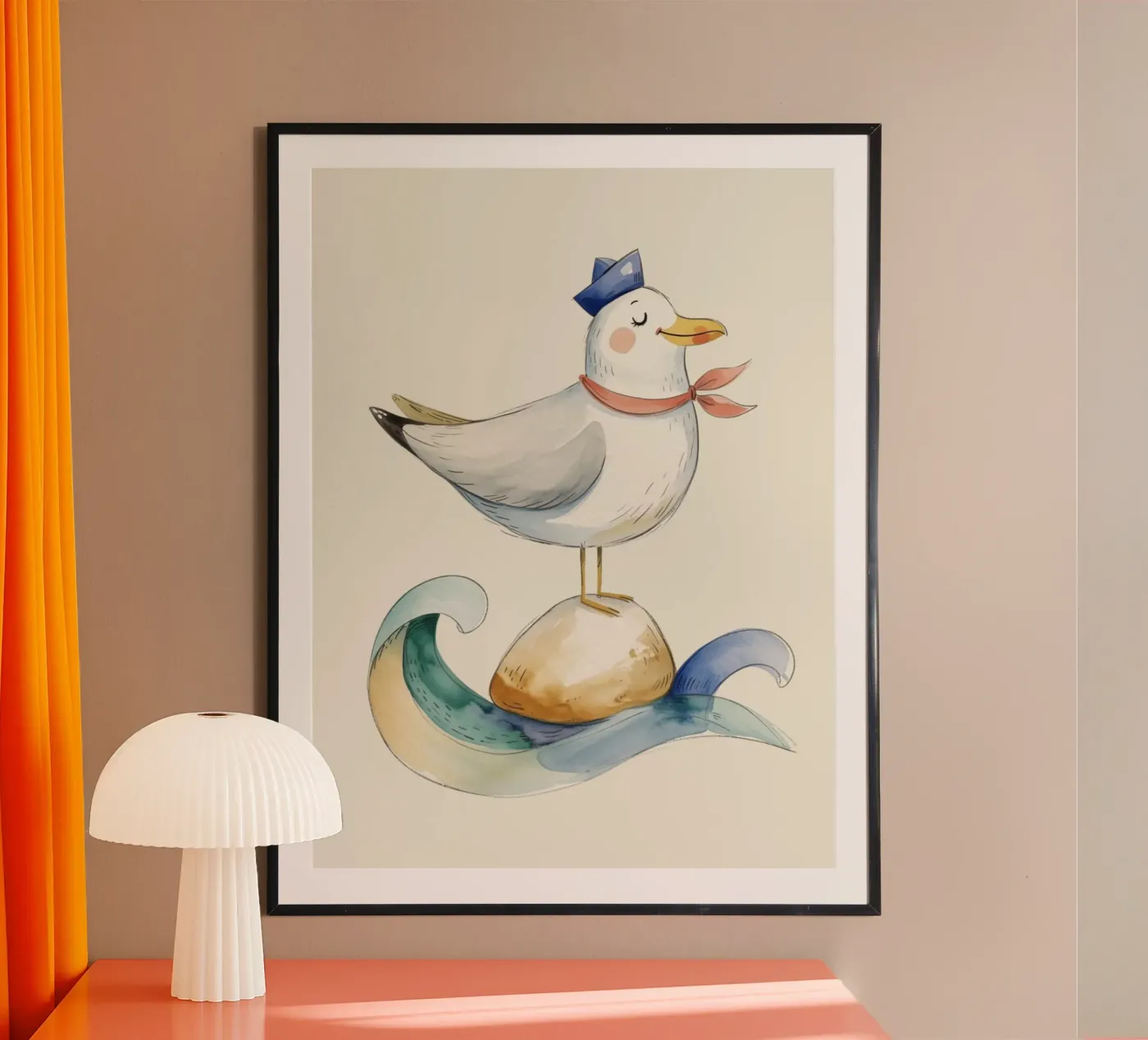 Saluti dal mare poster da Klitzeklein