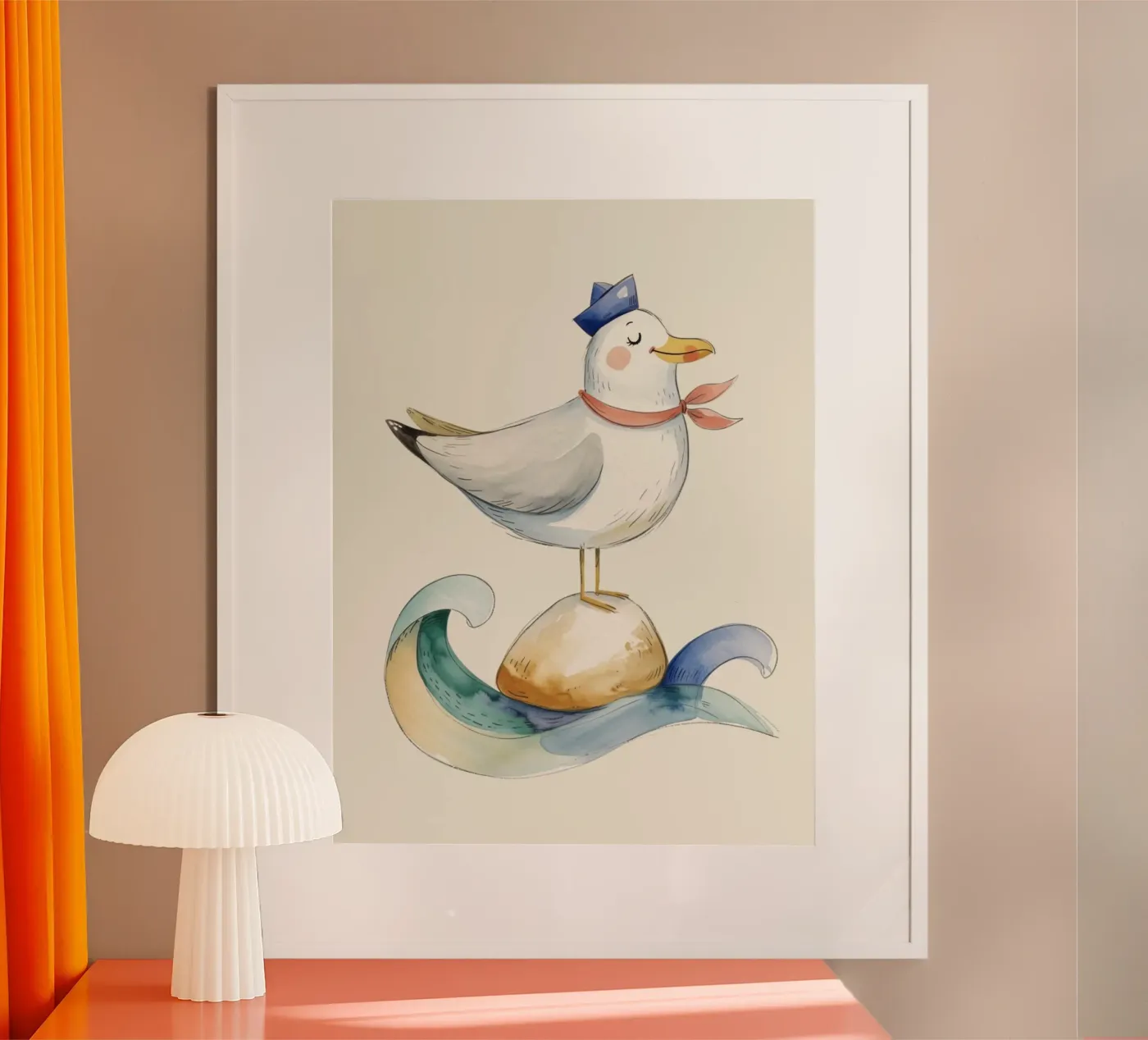 Saluti dal mare poster da Klitzeklein