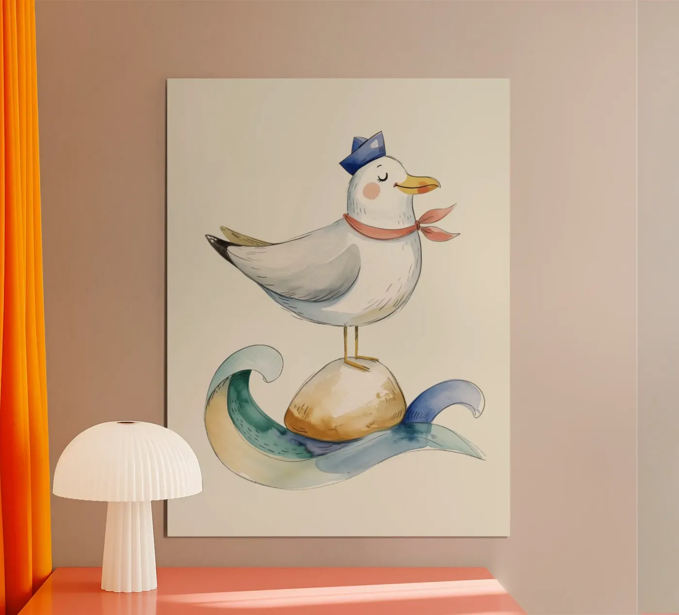 Saluti dal mare poster da Klitzeklein