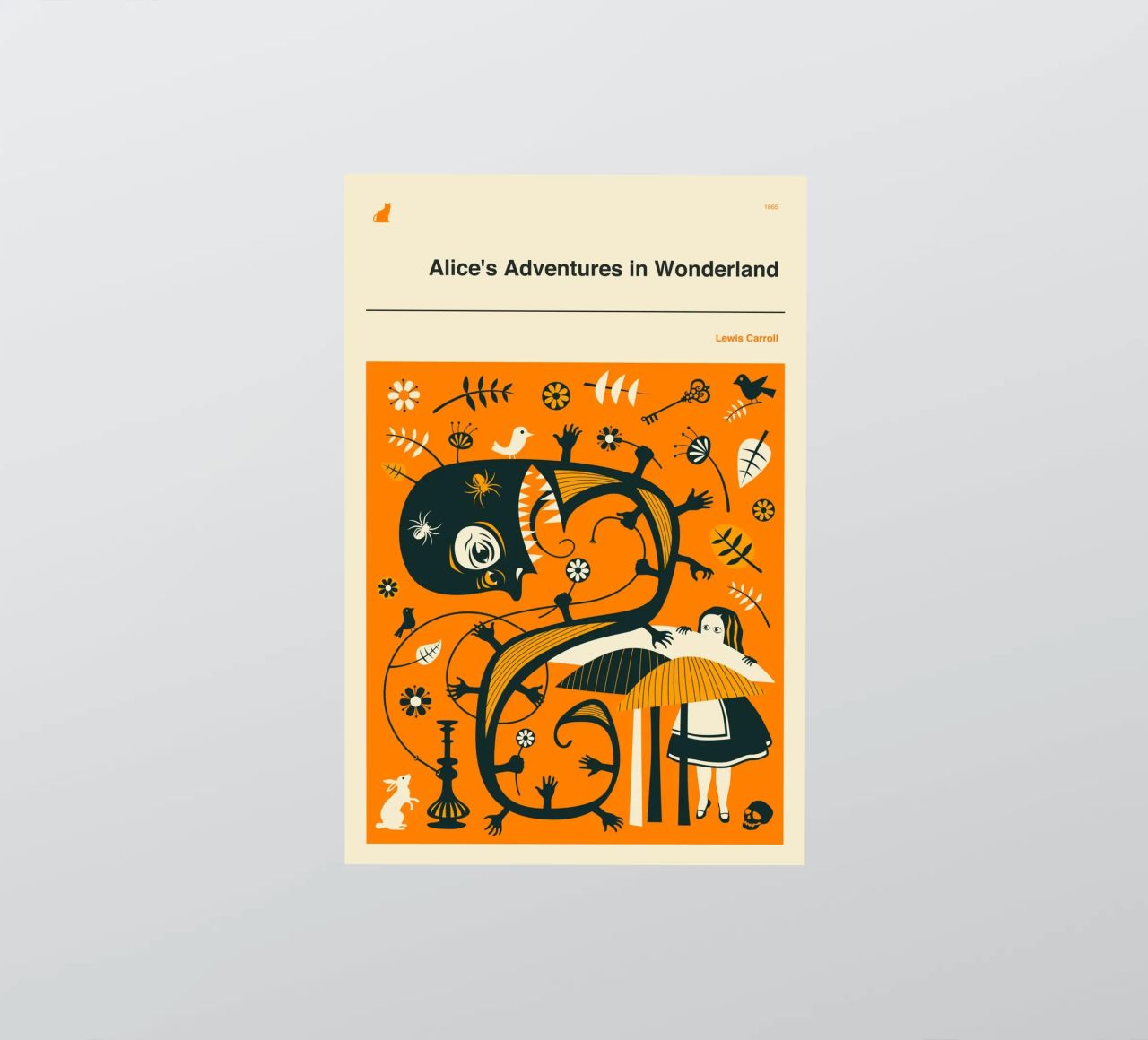 ALICE IN WONDERLAND Sticker von Jazzberry Blue