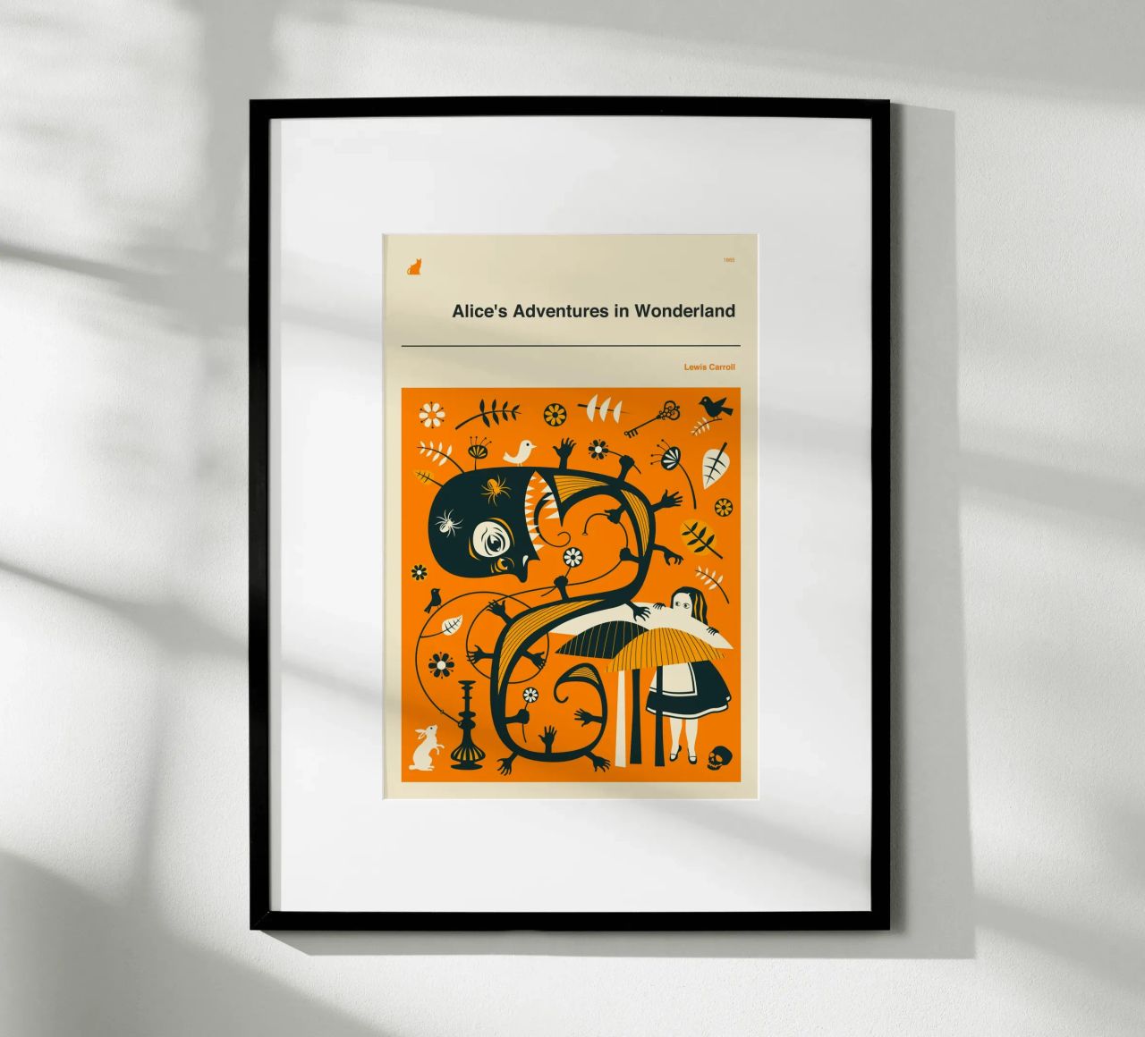 ALICE IN WONDERLAND Poster von Jazzberry Blue