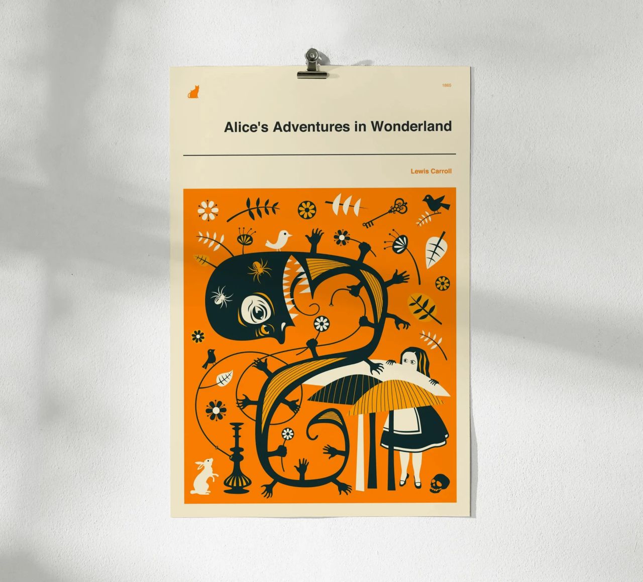 ALICE IN WONDERLAND Poster von Jazzberry Blue