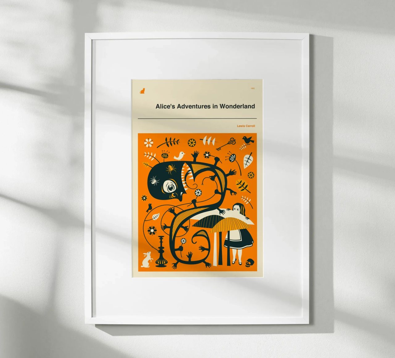 ALICE IN WONDERLAND Poster von Jazzberry Blue