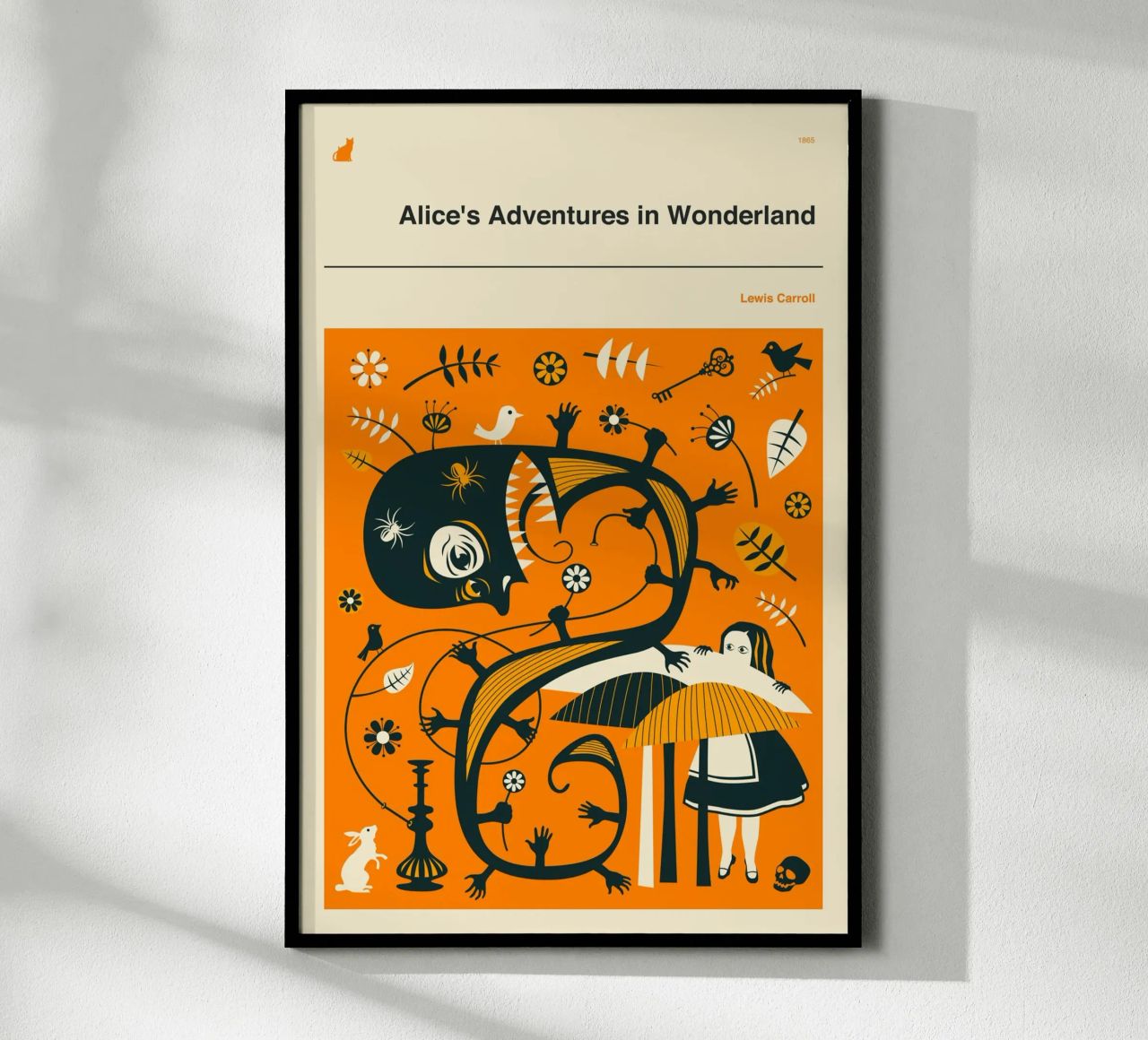 ALICE IN WONDERLAND Poster von Jazzberry Blue
