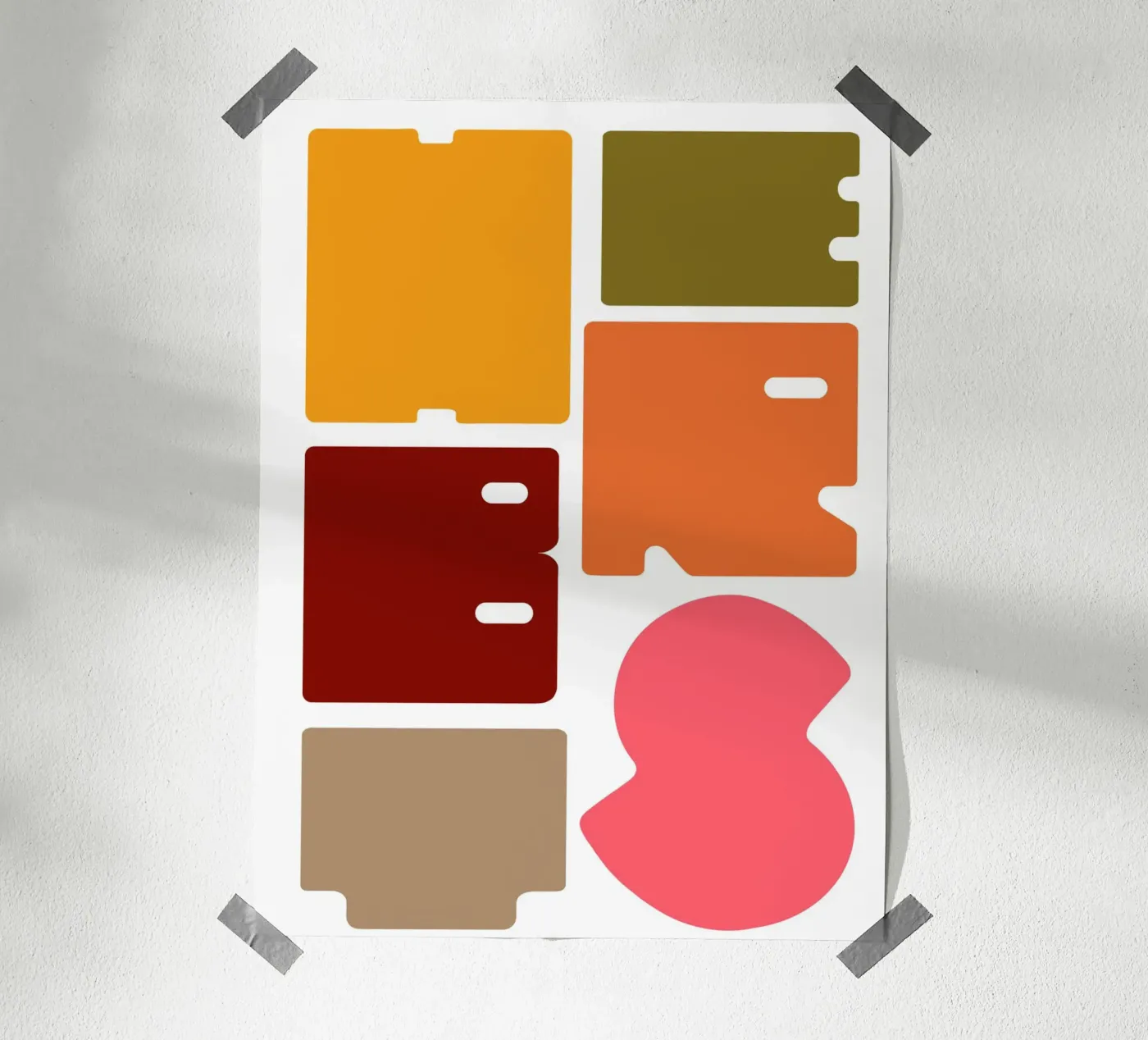 Herbst poster van LIMITED EDITION LETTERS