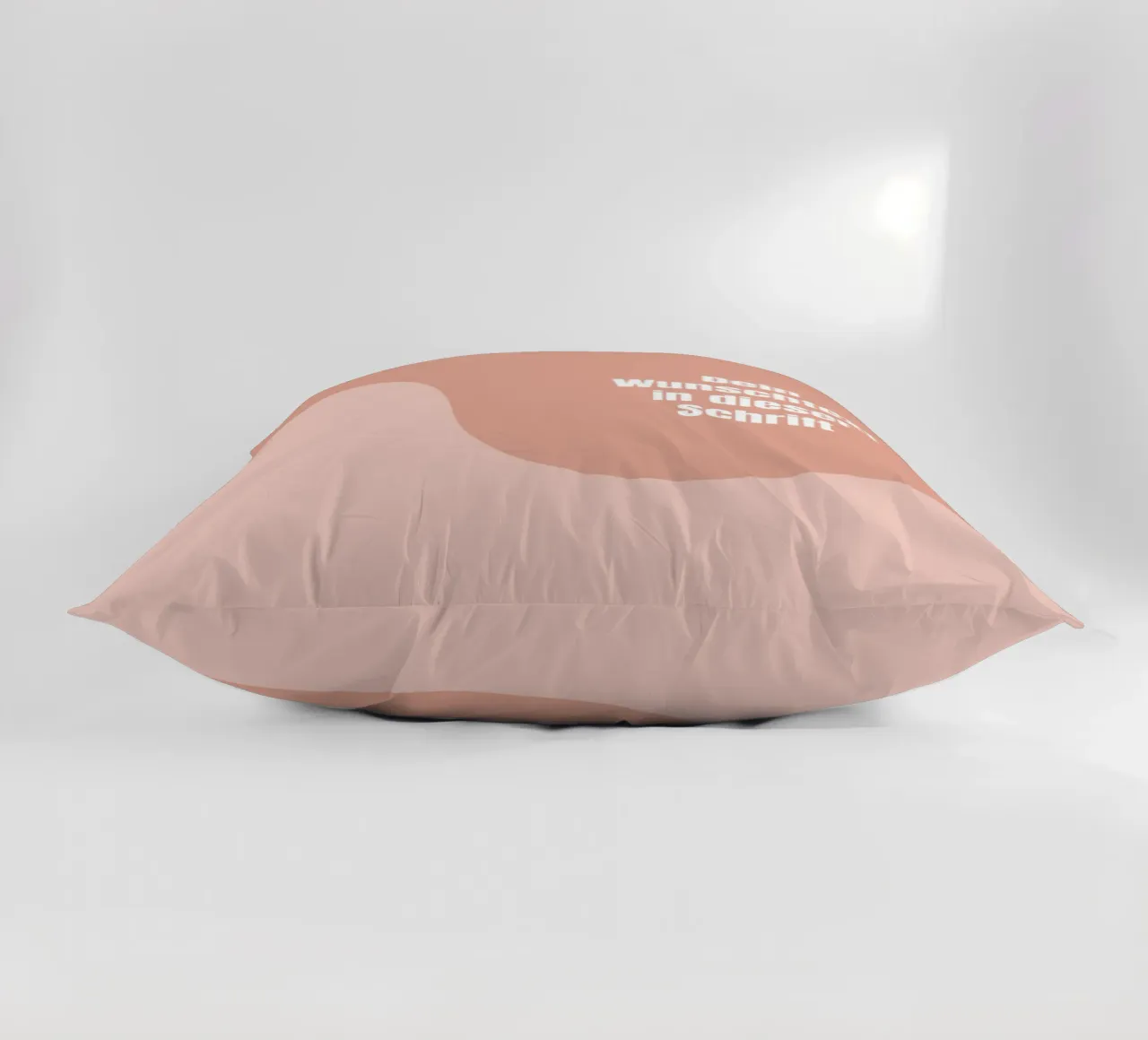 Wunschtext warm retro curve cuscino da BAINAI KIDS