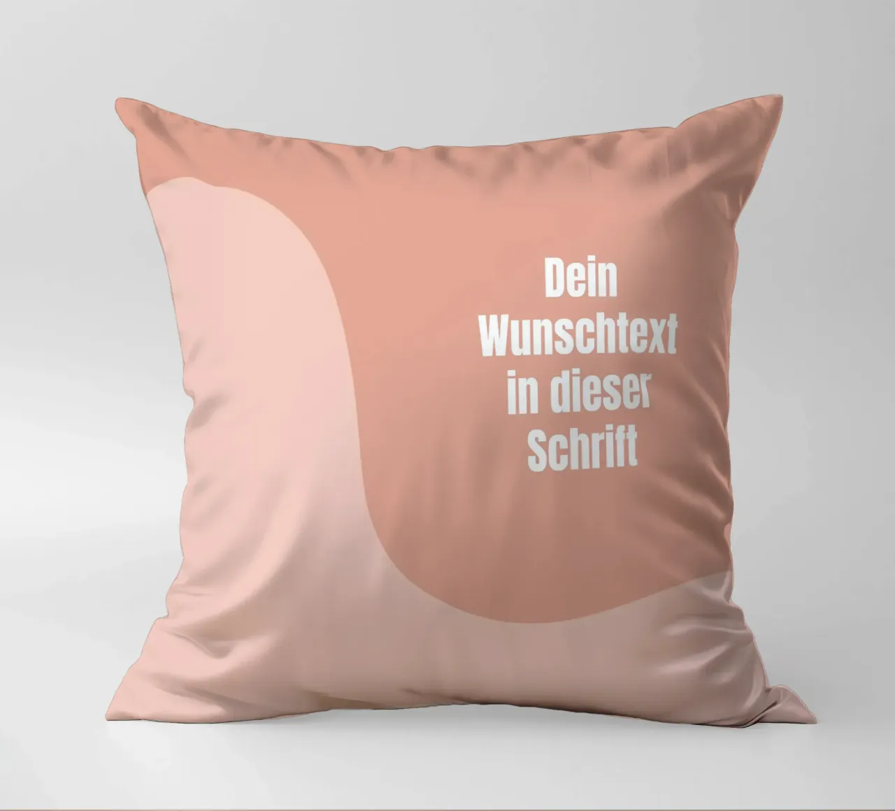 Wunschtext warm retro curve cuscino da BAINAI KIDS