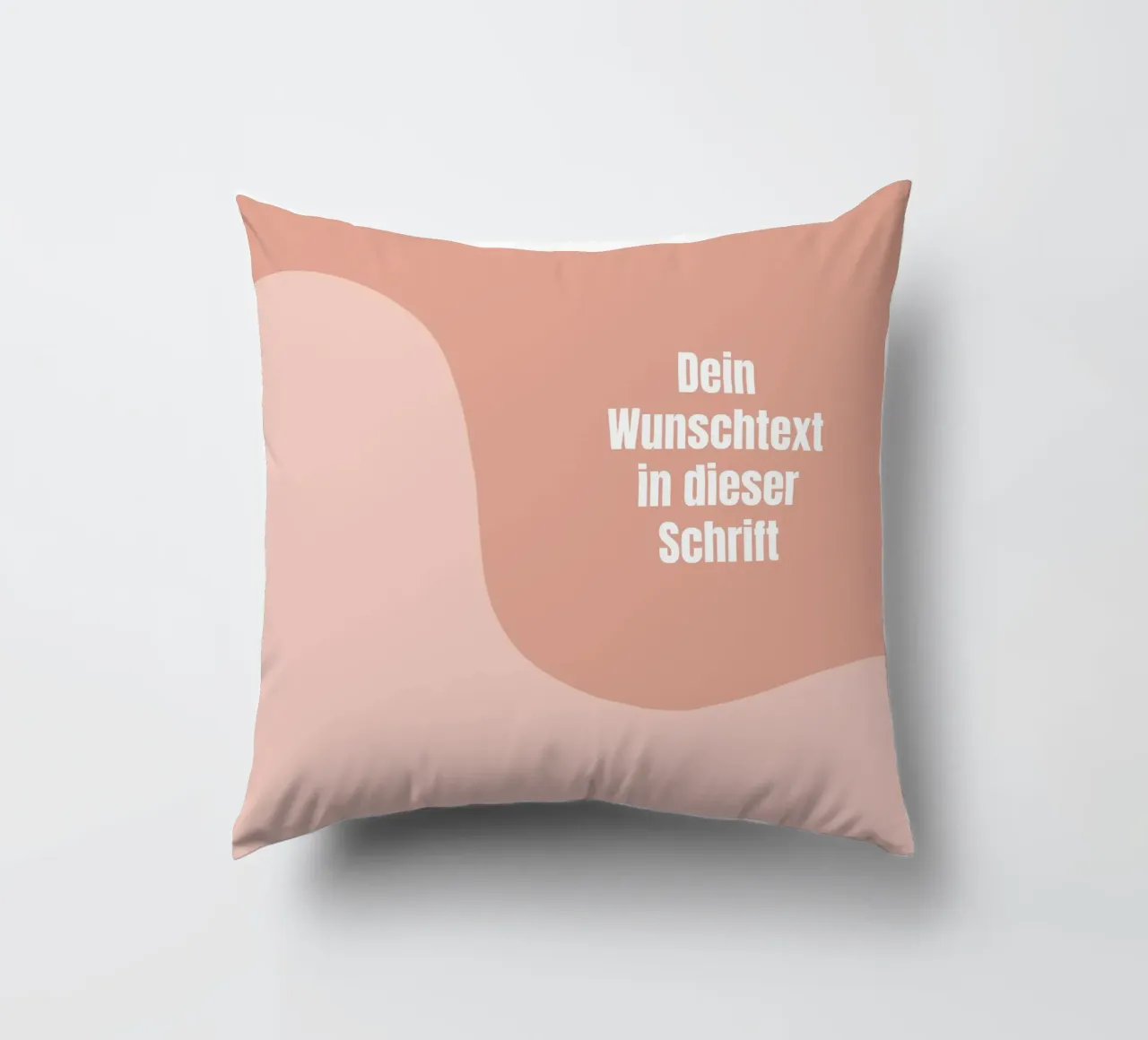 Wunschtext warm retro curve cuscino da BAINAI KIDS