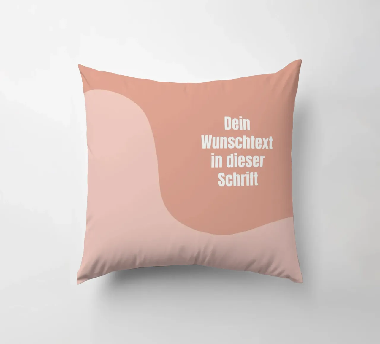 Wunschtext warm retro curve cuscino da BAINAI KIDS