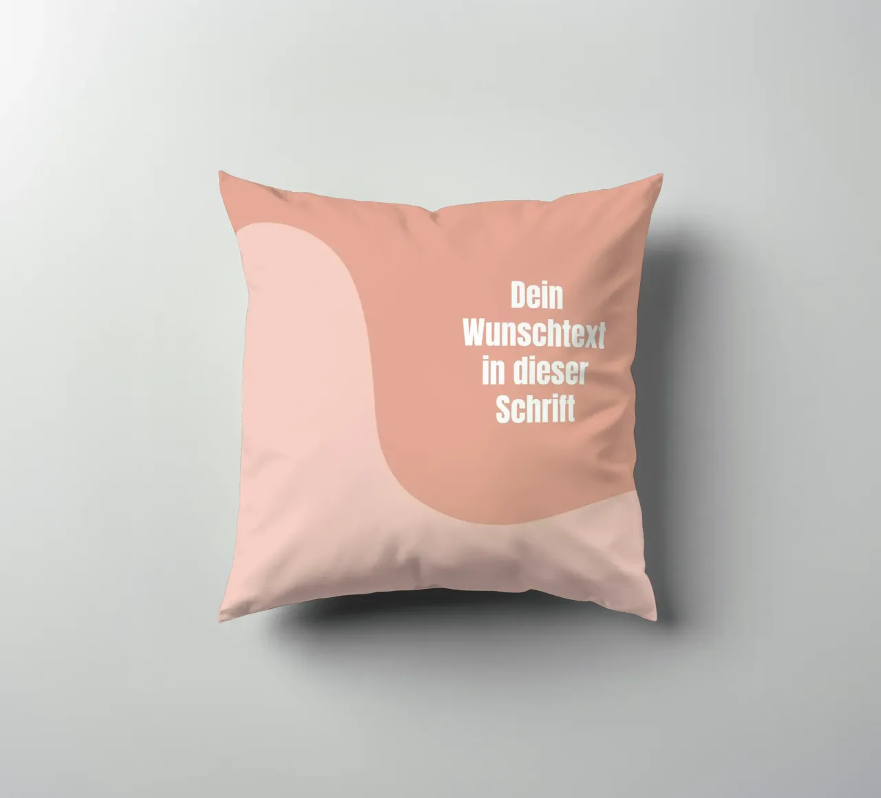 Wunschtext warm retro curve cuscino da BAINAI KIDS