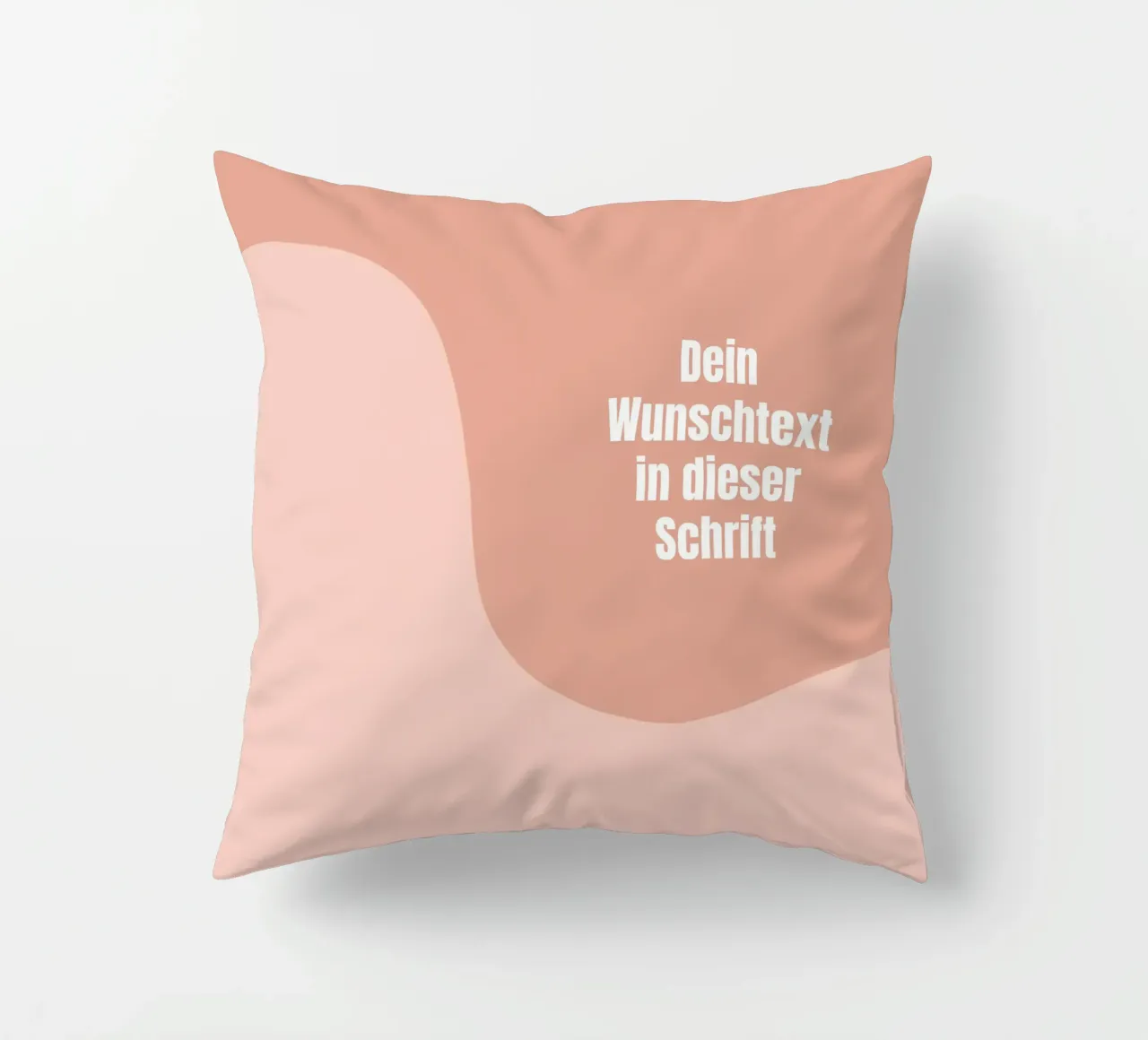 Wunschtext warm retro curve cuscino da BAINAI KIDS