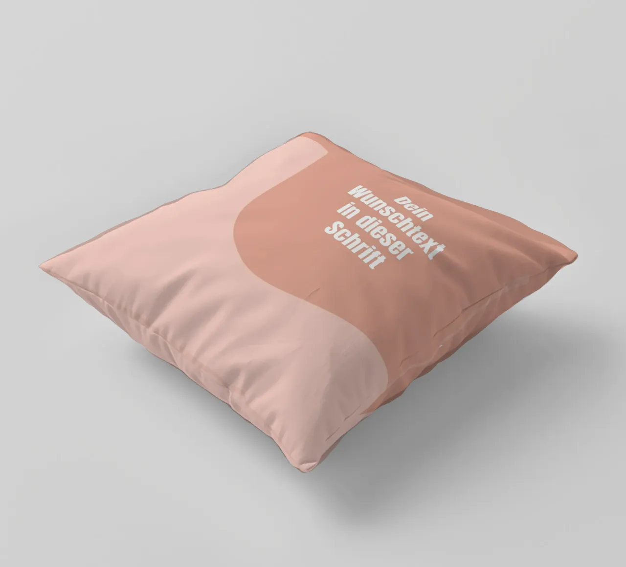 Wunschtext warm retro curve cuscino da BAINAI KIDS