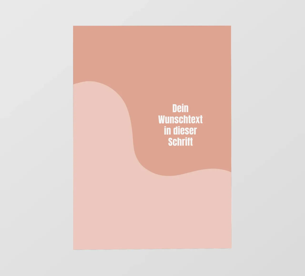 Wunschtext warm retro curve pellicola backlit da BAINAI KIDS
