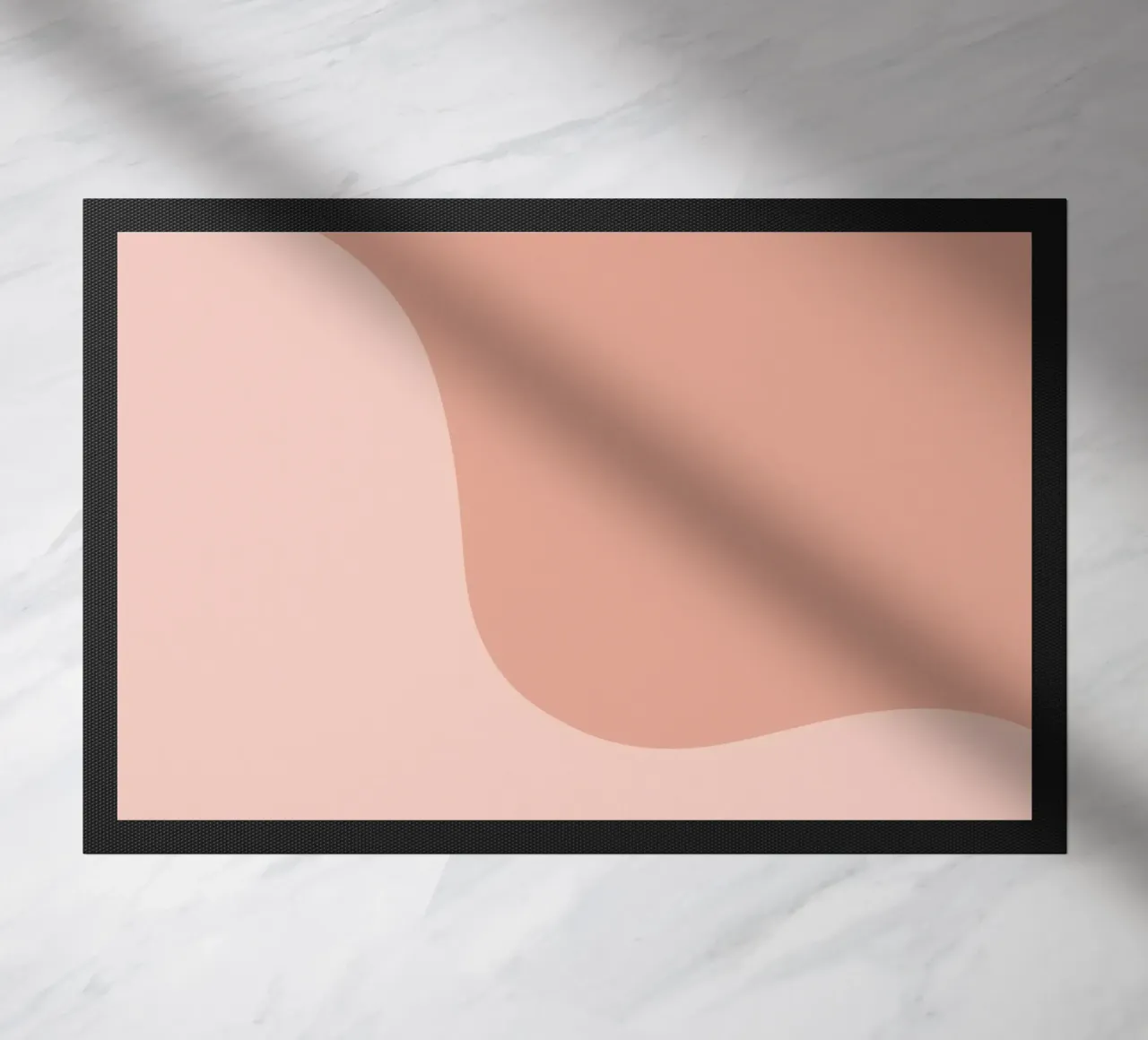 Warm retro curve doormat by BAINAI KIDS