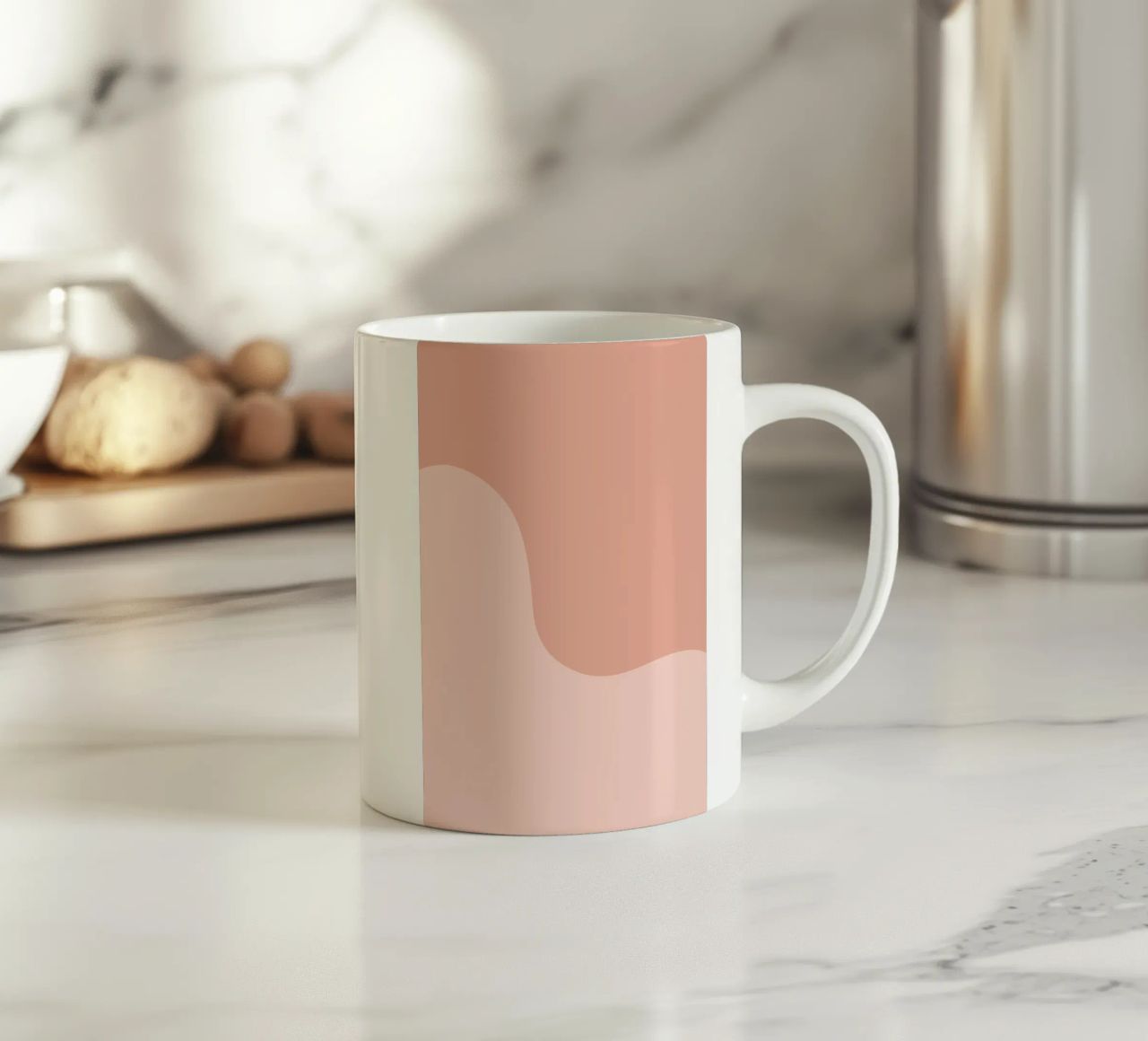 Warm retro curve tazza in ceramica da BAINAI KIDS