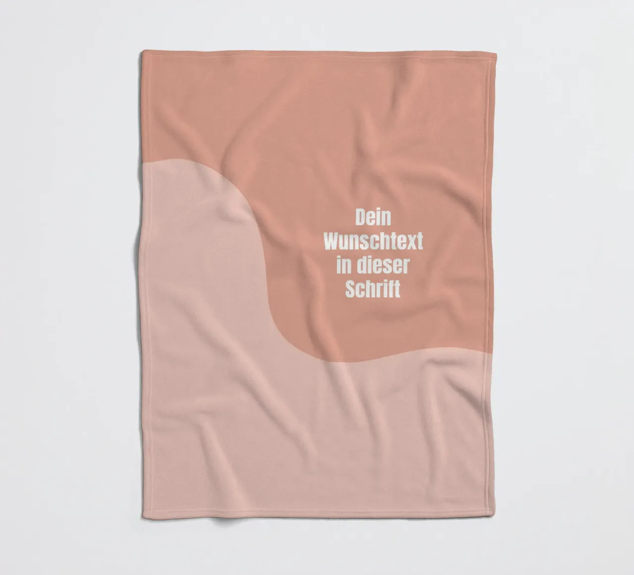 Wunschtext warm retro curve coperta in pile da BAINAI KIDS