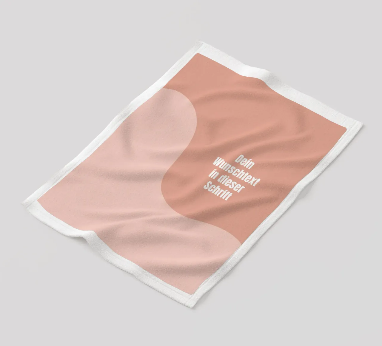 Wunschtext warm retro curve coperta in pile da BAINAI KIDS