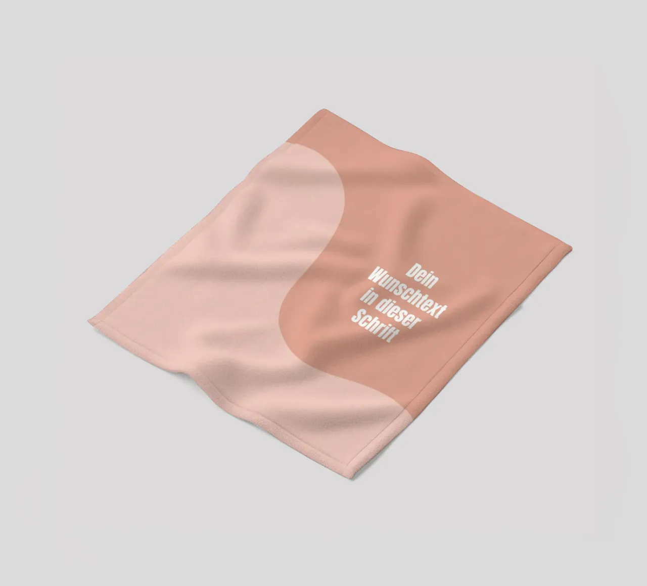 Wunschtext warm retro curve coperta in pile da BAINAI KIDS