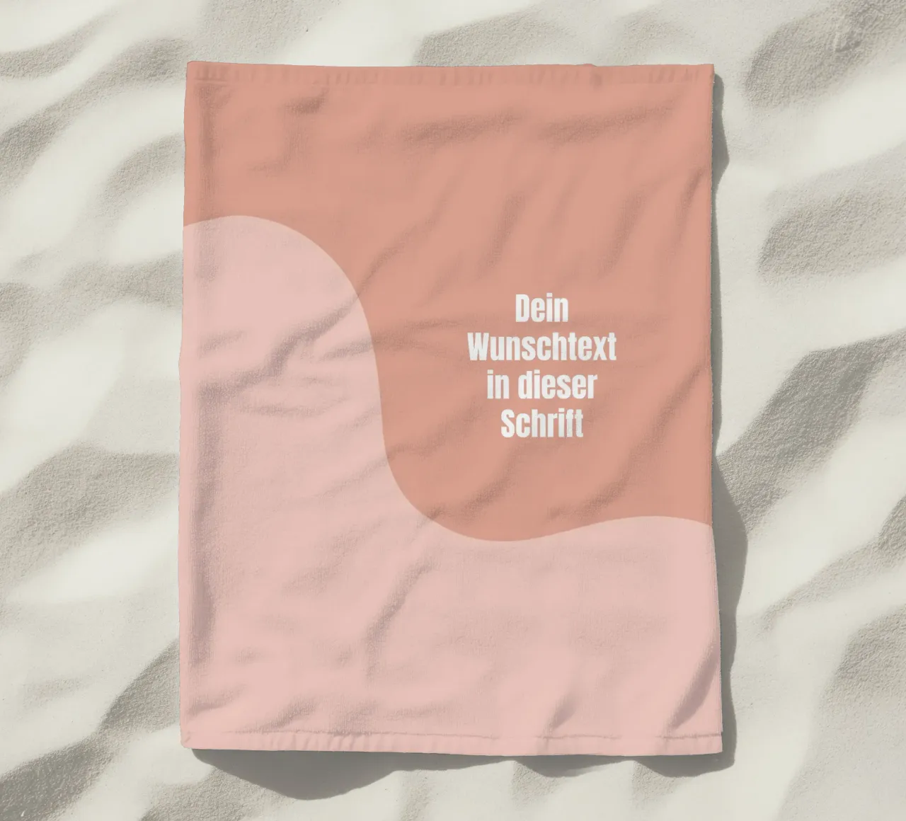 Wunschtext warm retro curve telo mare da BAINAI KIDS