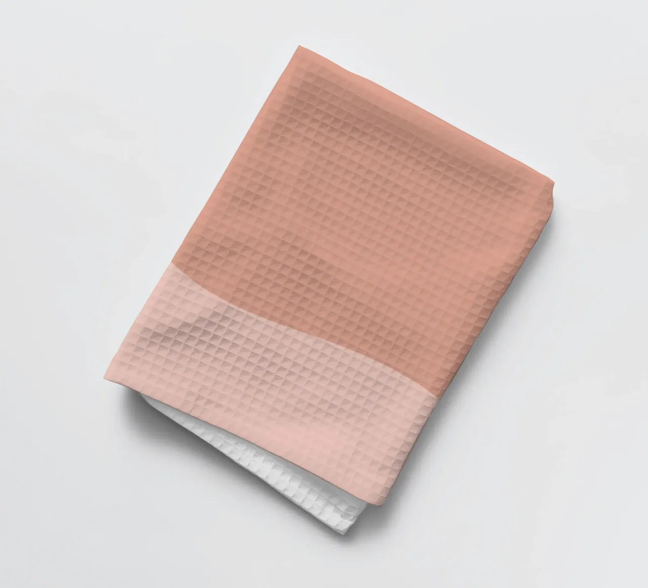 Warm retro curve tea towel by BAINAI KIDS
