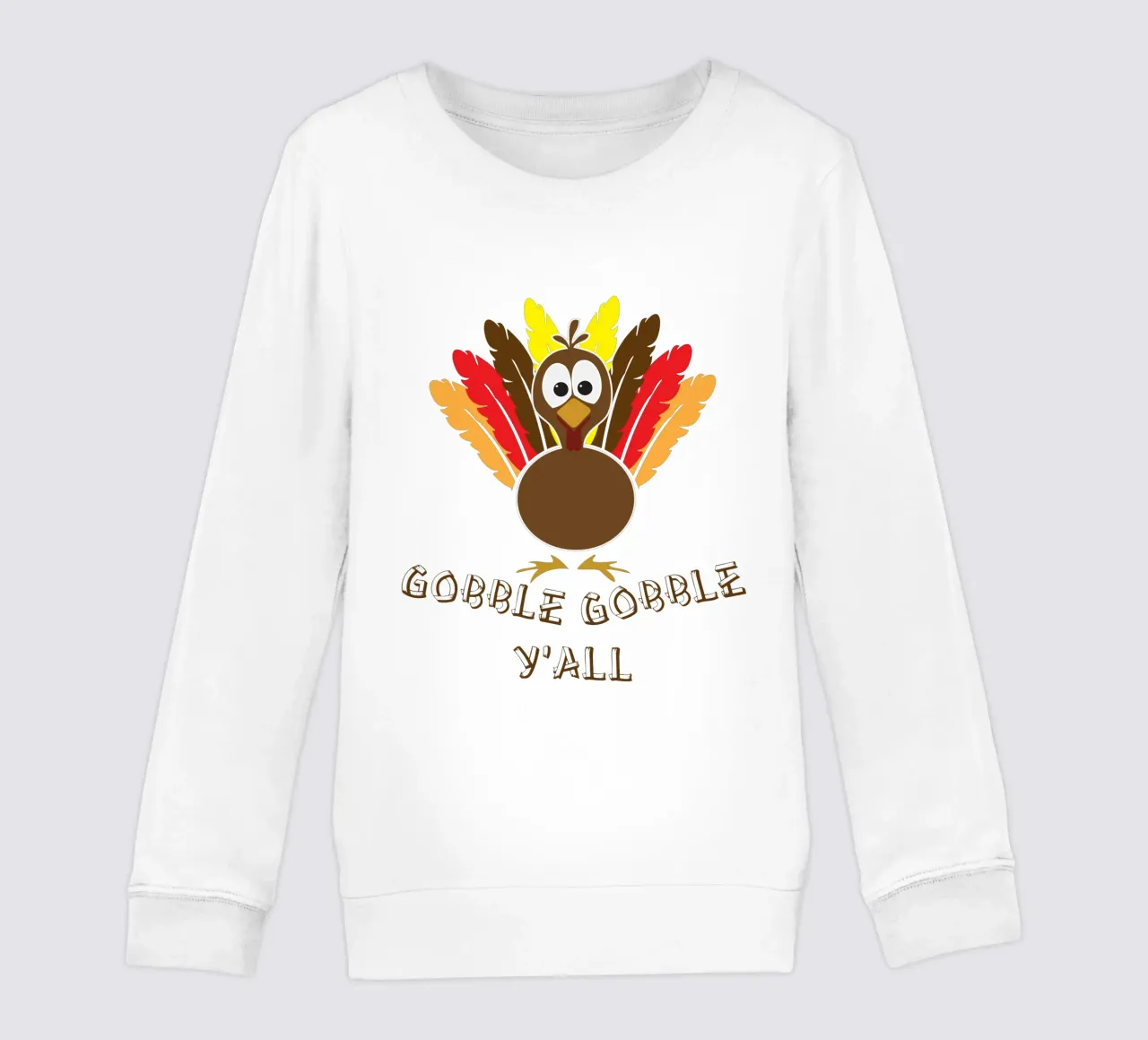 Gobble Gobble Y'all felpa bambino da vickeyroads