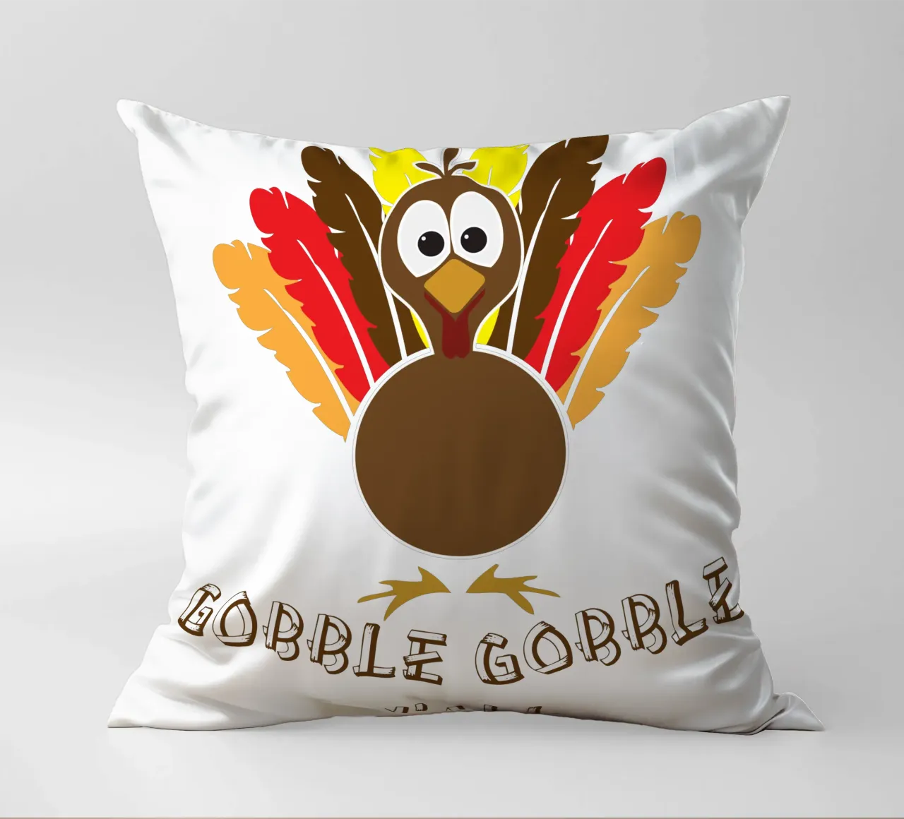 Gobble Gobble Y'all cuscino da vickeyroads