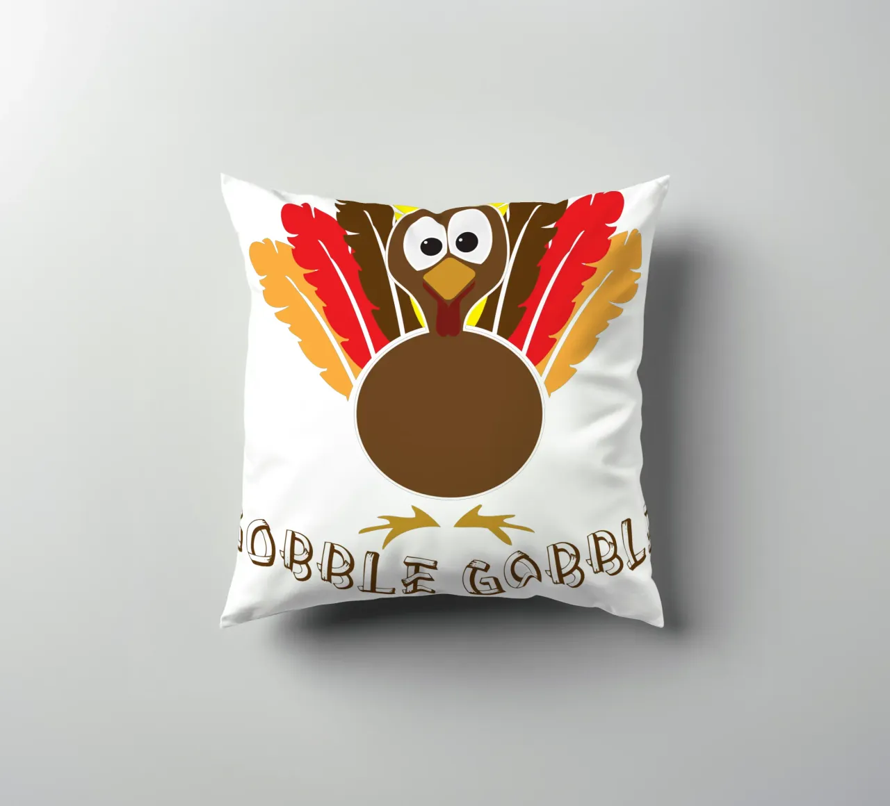 Gobble Gobble Y'all cuscino da vickeyroads