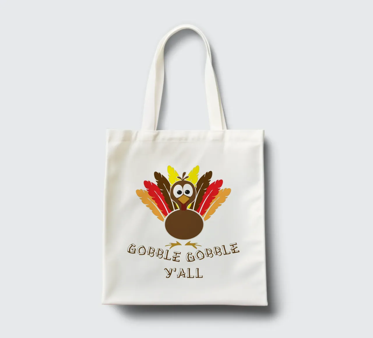 Gobble Gobble Y'all borsa in juta da vickeyroads