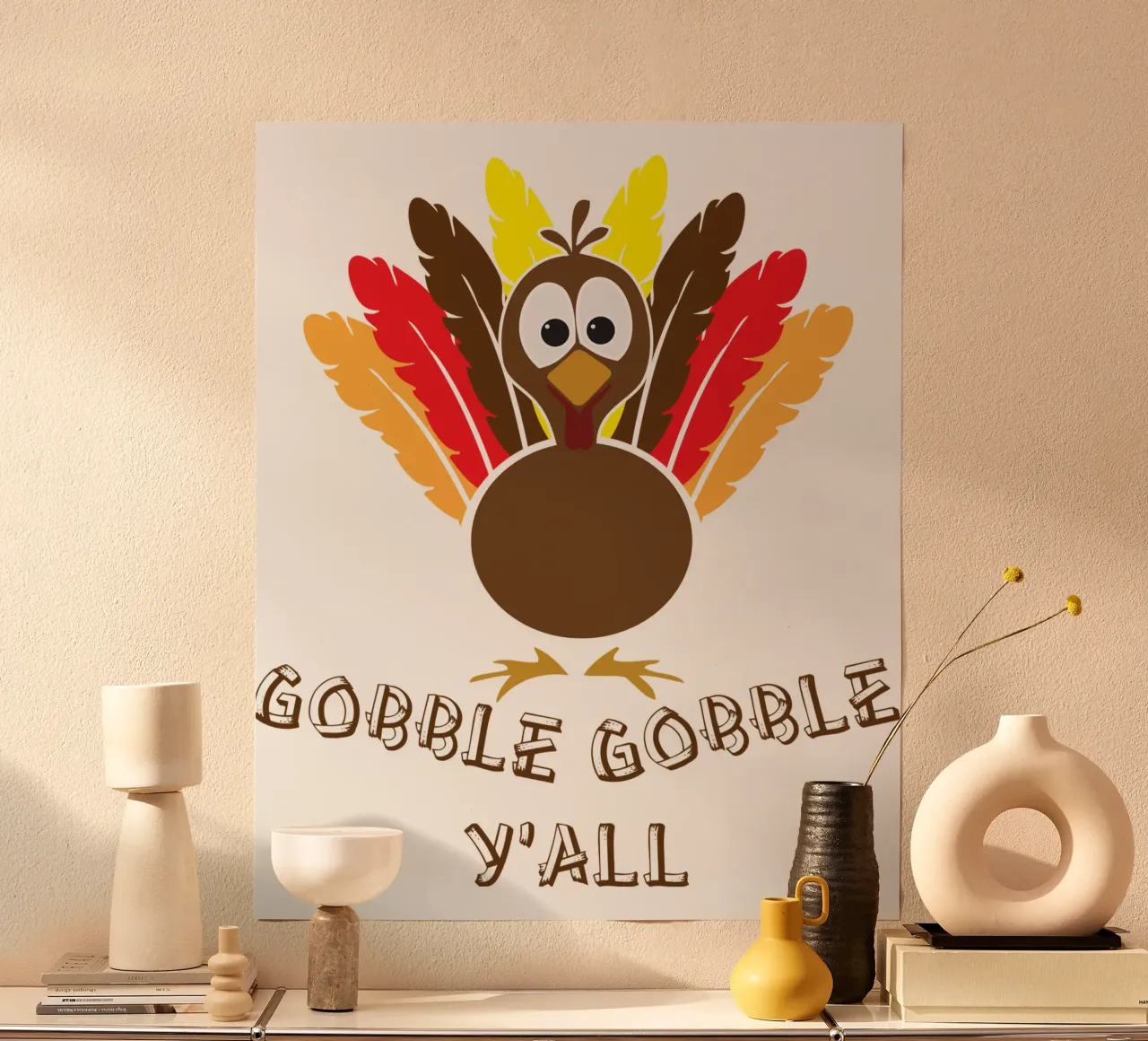 Gobble Gobble Y'all carta hahnemühle da vickeyroads