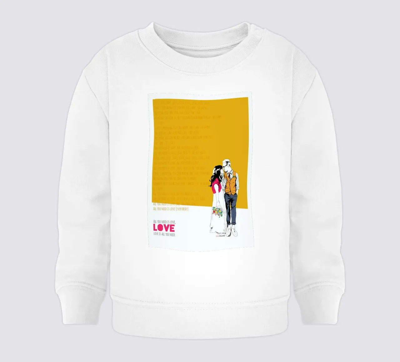 All You Need sudadera de bebé de La Belette Rose