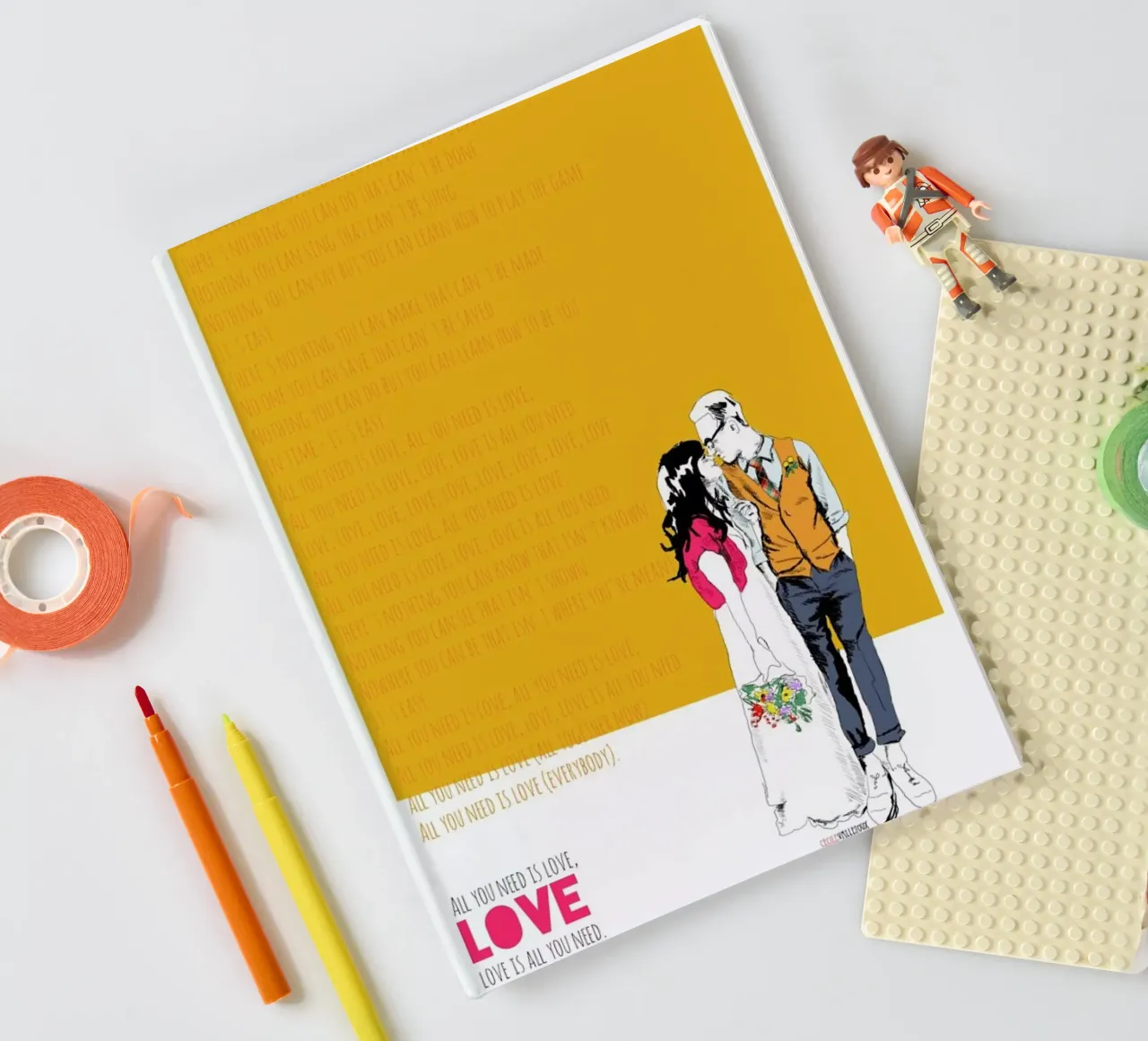 All You Need notebook by La Belette Rose
