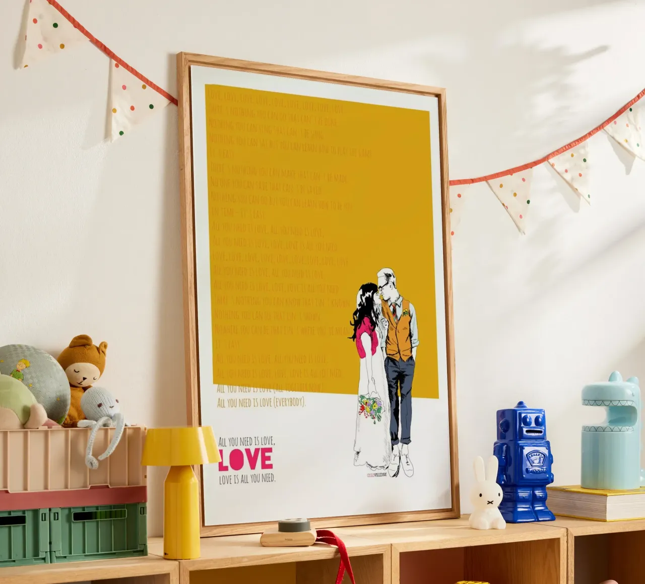 All You Need plexiglass da La Belette Rose