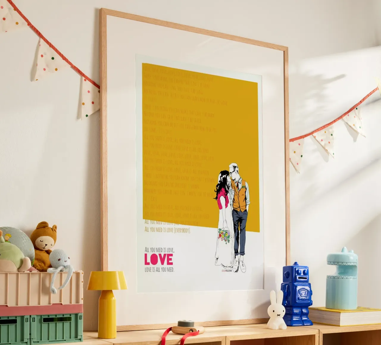 All You Need poster da La Belette Rose