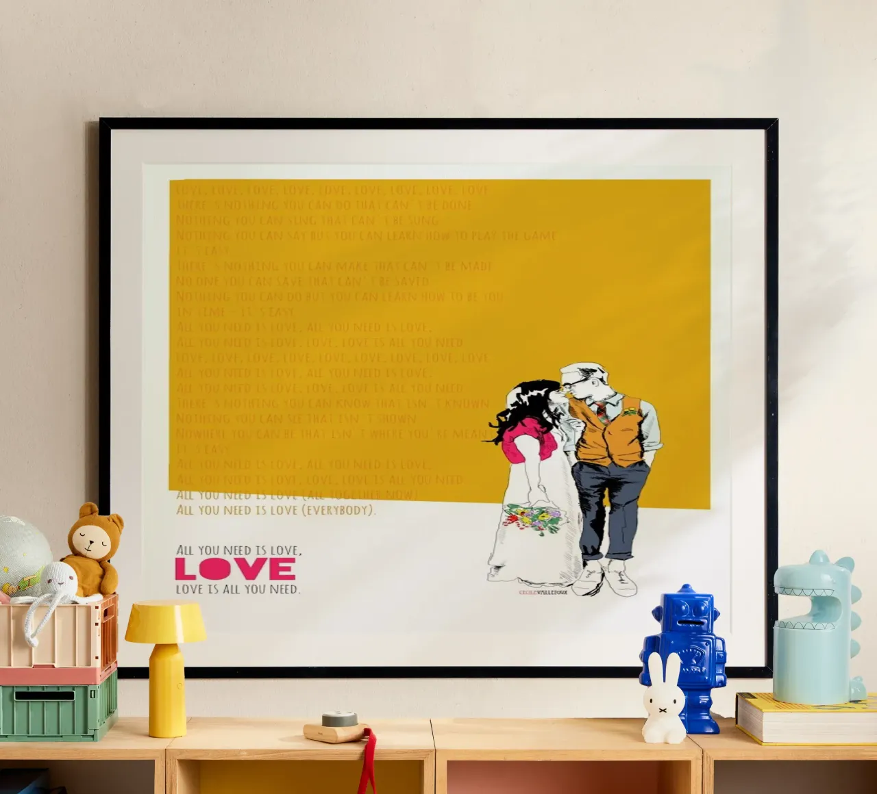 All You Need poster da La Belette Rose