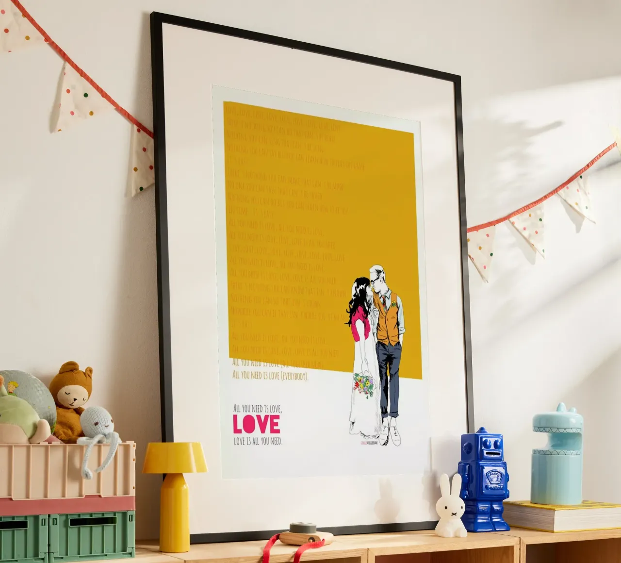 All You Need poster da La Belette Rose