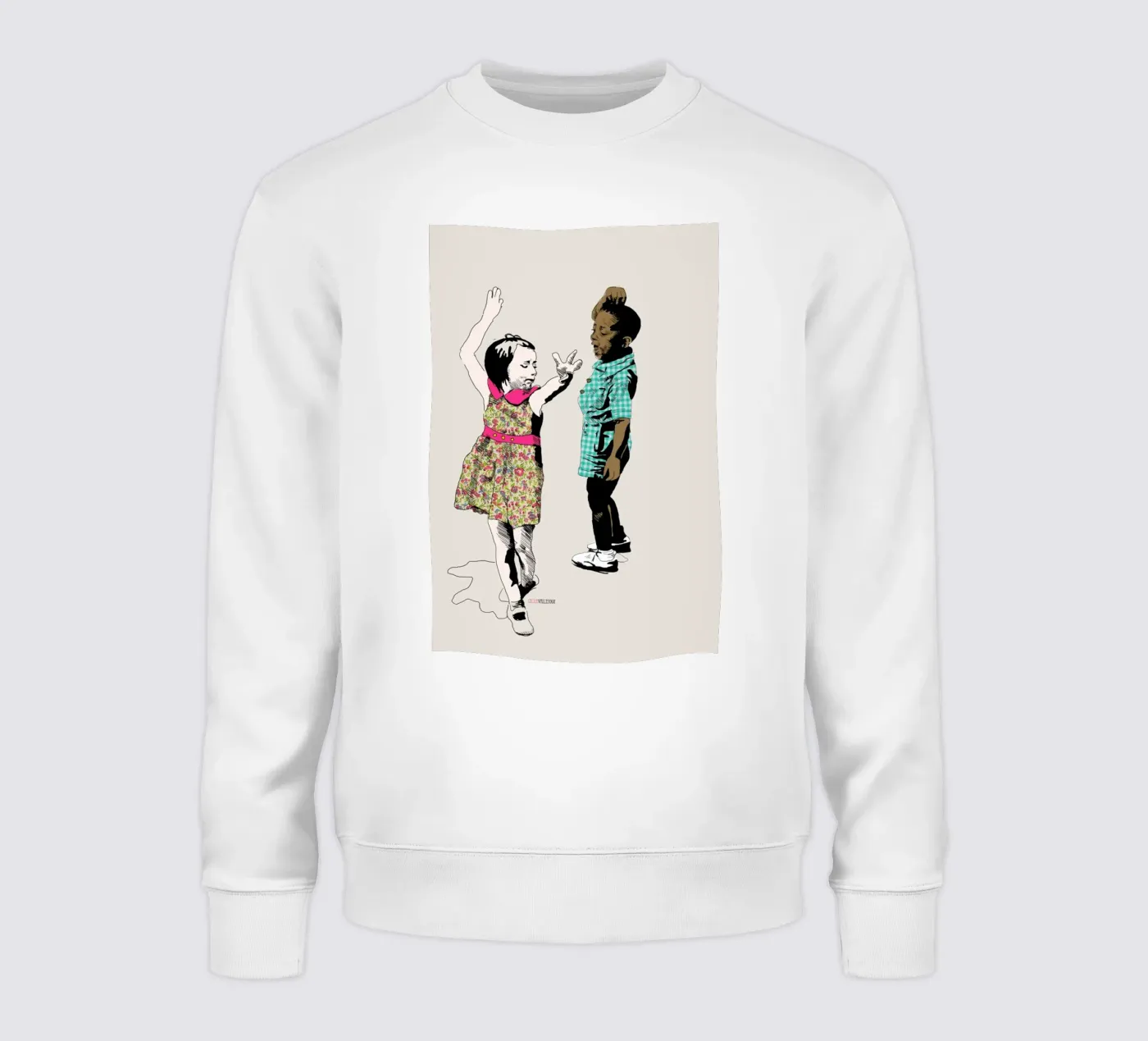 Dancing Kid sweatshirt by La Belette Rose