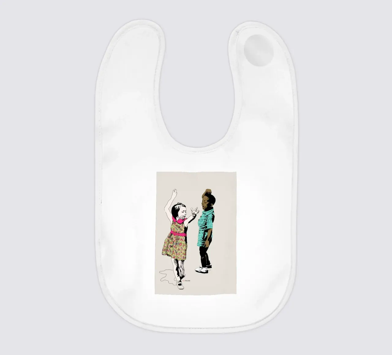 Dancing Kid bavaglino da La Belette Rose