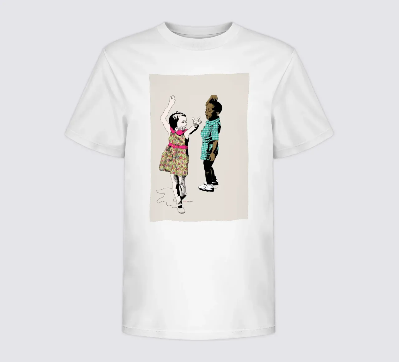 Dancing Kid t-shirt bambini da La Belette Rose