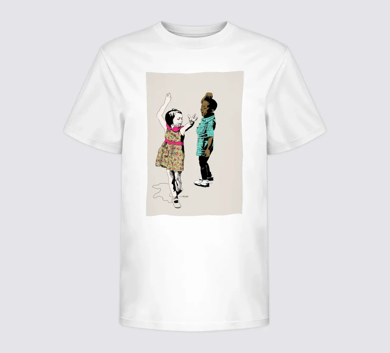 Dancing Kid t-shirt bambini da La Belette Rose