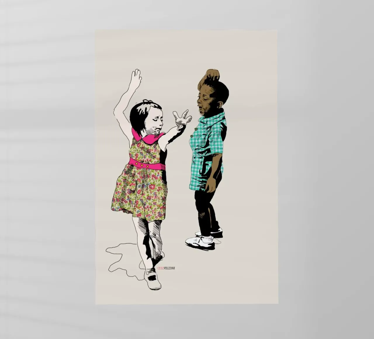 Dancing Kid pellicola backlit da La Belette Rose