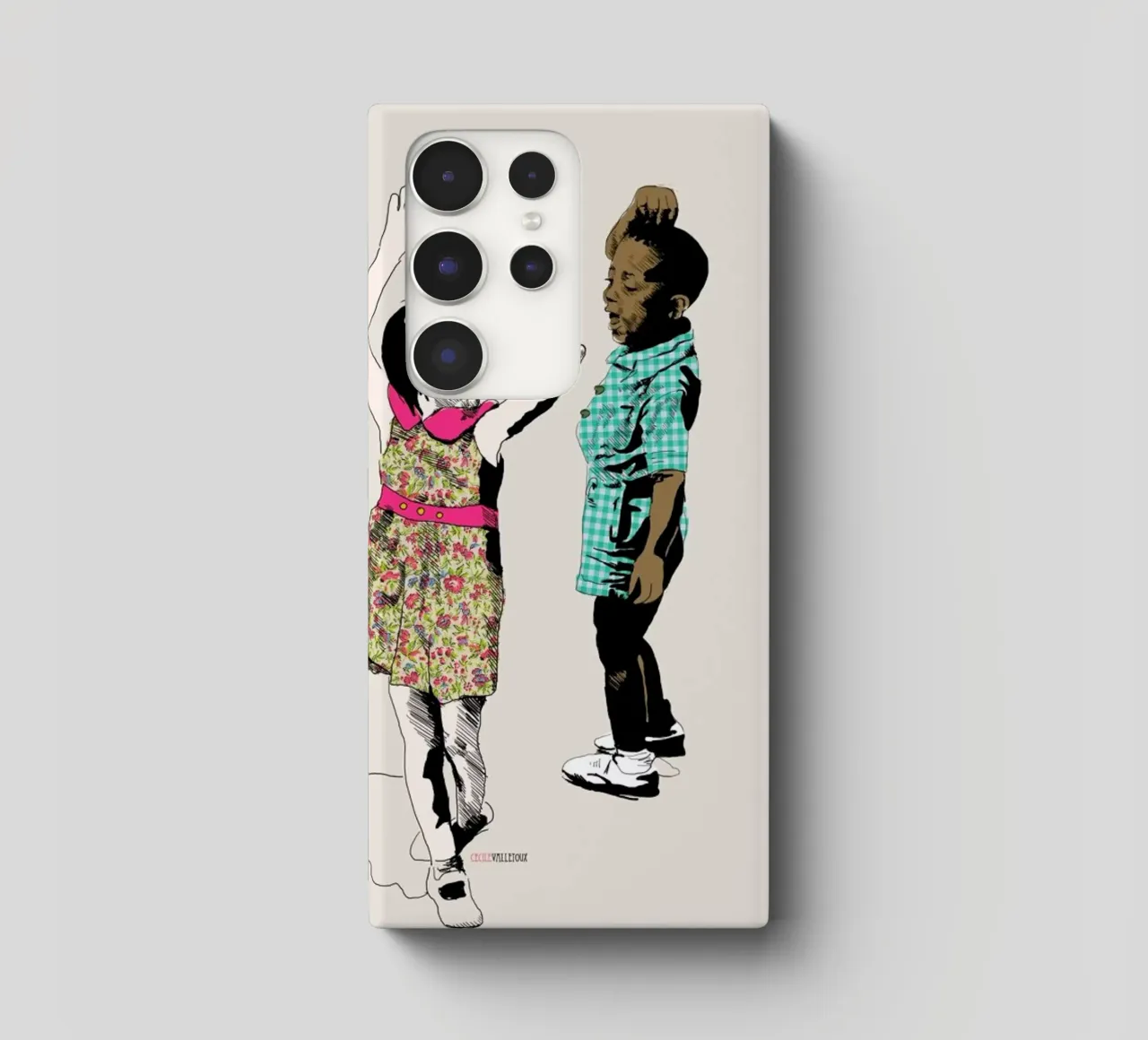 Dancing Kid cover samsung da La Belette Rose