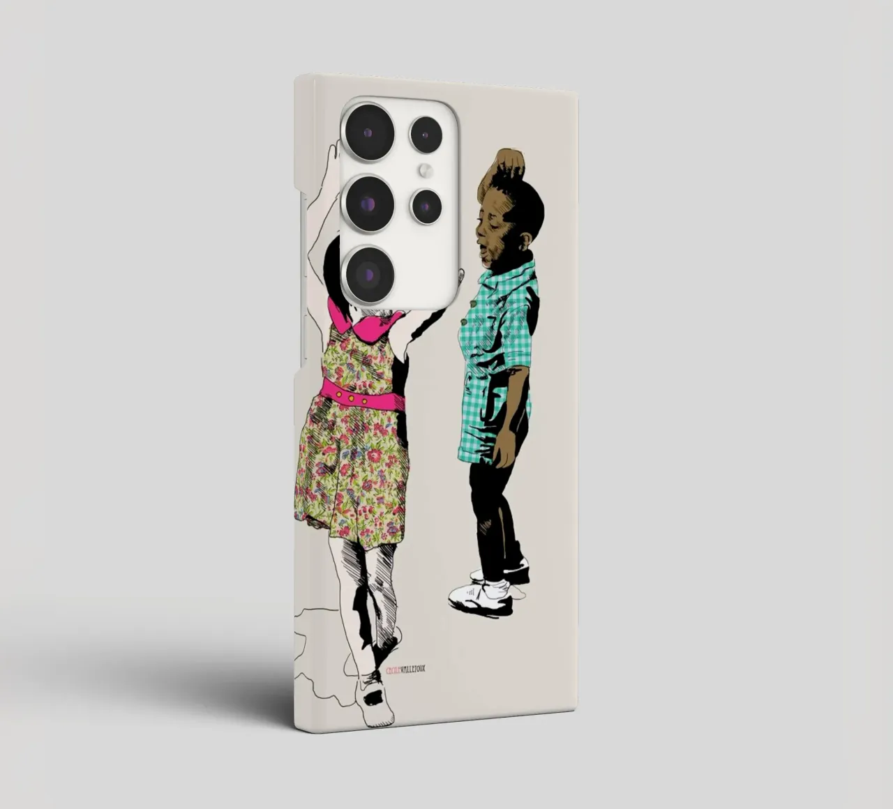 Dancing Kid cover samsung da La Belette Rose