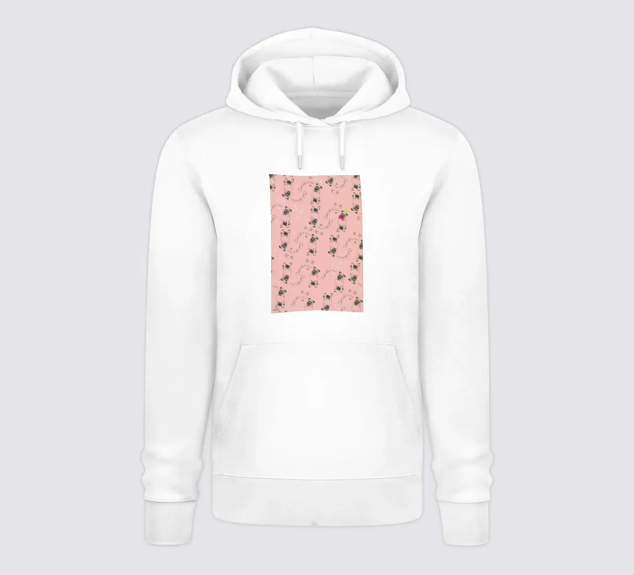 Drole de Chien felpa con cappuccio da La Belette Rose