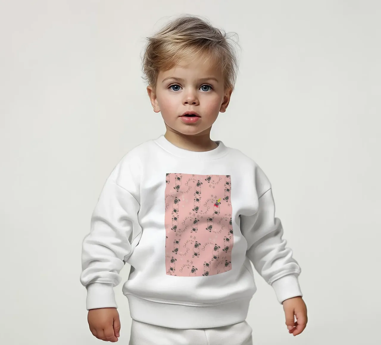 Drole de Chien felpa neonato da La Belette Rose