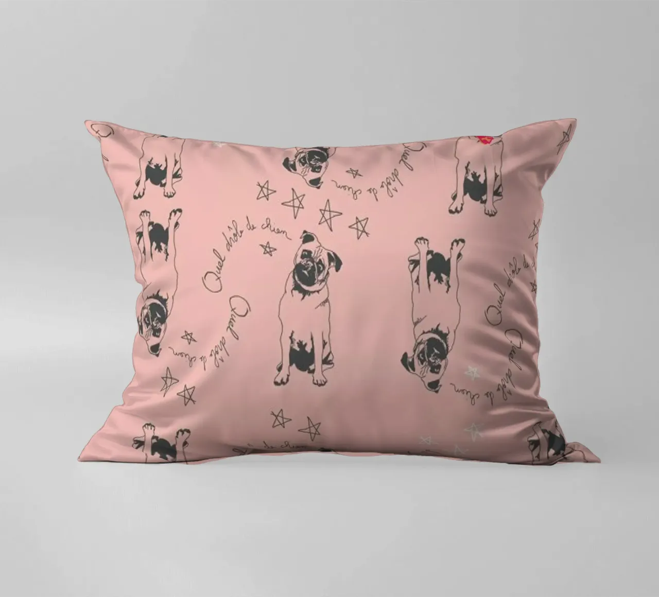 Drole de Chien cuscino da La Belette Rose