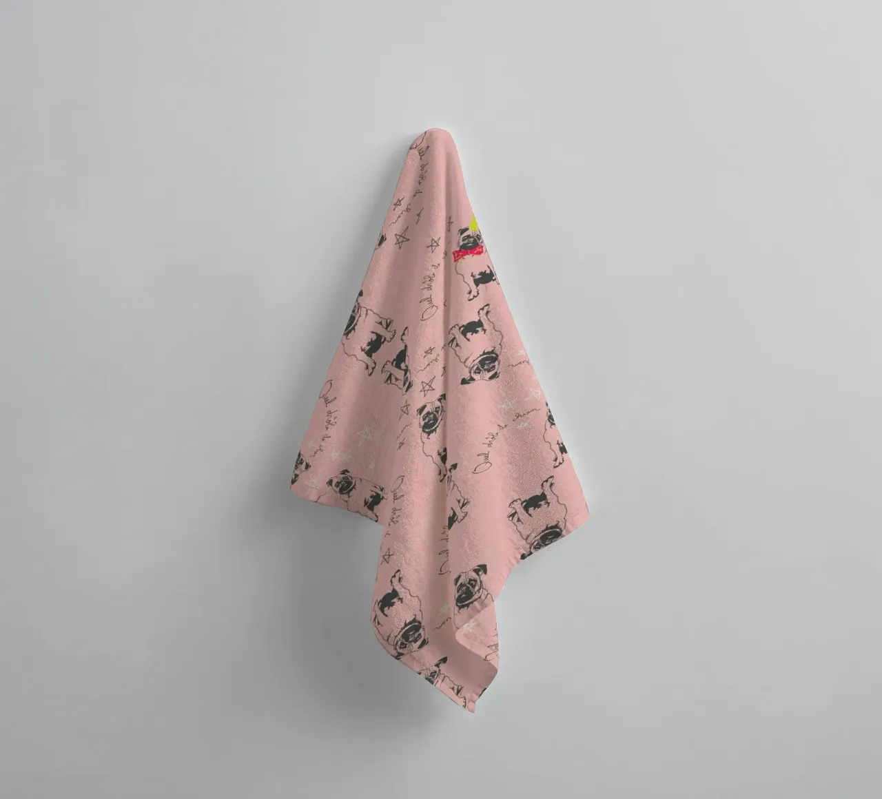 Drole de Chien asciugamano da bagno da La Belette Rose