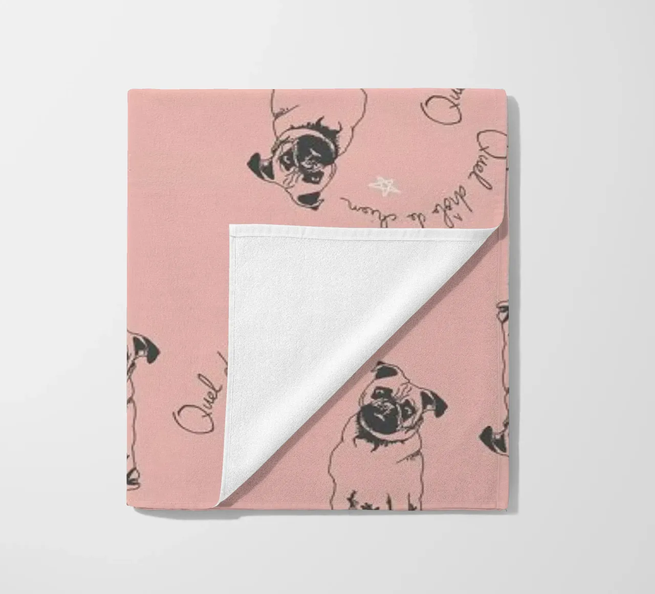 Drole de Chien telo mare da La Belette Rose